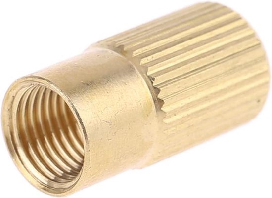 Autoband Opblaas Adapter - Luchtpomp Mondstuk - Banden Oppompen - Zinklegering Materiaal - 5 x 9 x 8 cm - Meerkleurig — afbeelding 4