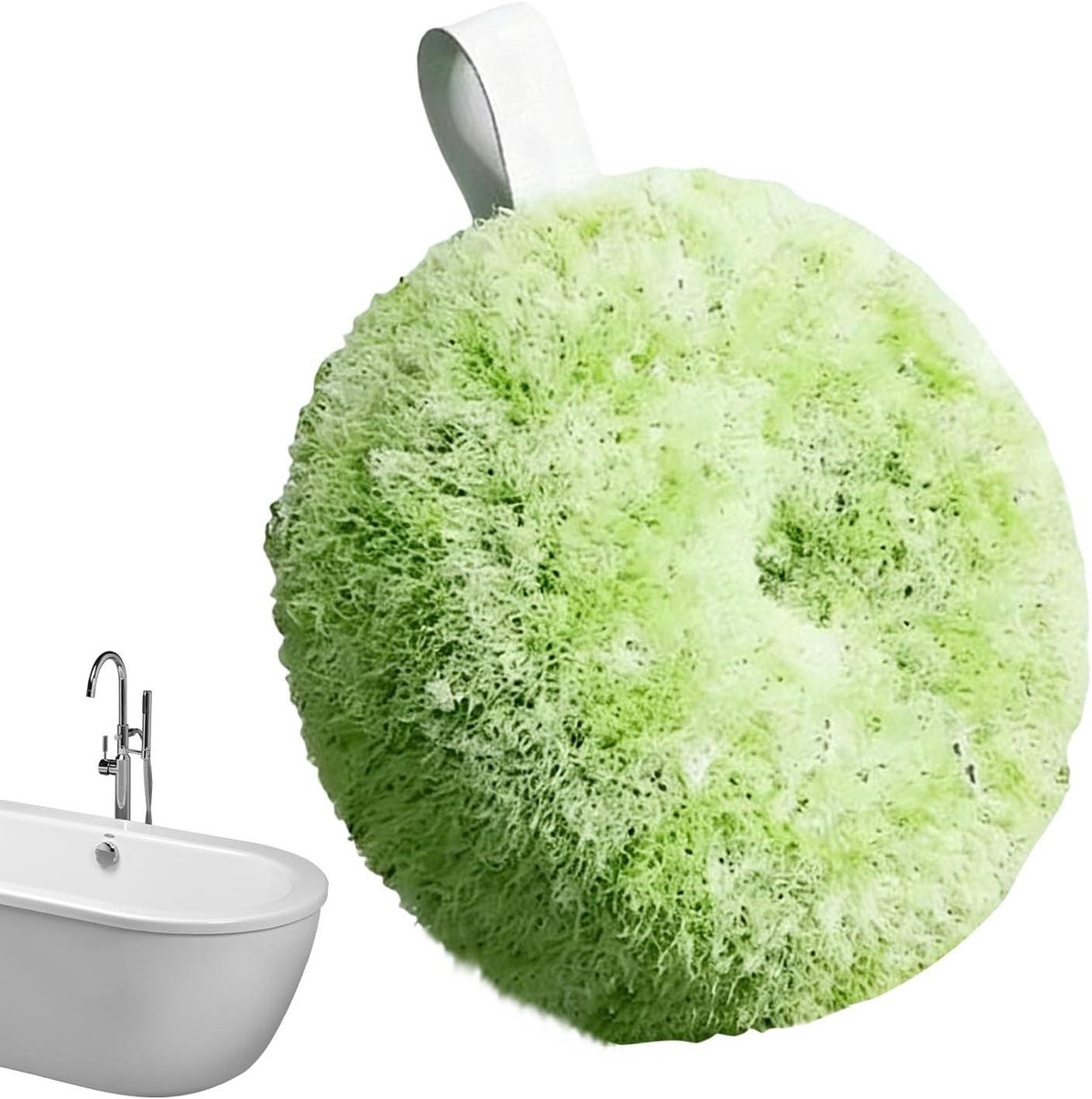 Gootsteenborstel - Schoonmaakborstel - Aanrecht Reinigen - Halfronde Borstelkop - 12 cm - Groen