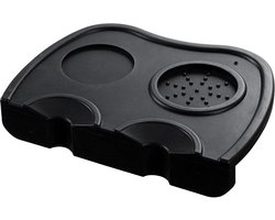 Tamper Mat met Randbescherming van Silicone voor Barista, Ideaal voor Espresso en Koffiepoeder, Werkblad Accessoires en Tamper Pad