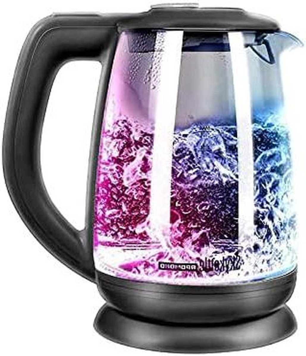 Elektrische Waterkoker - Theeketel Kokend Water - Snel Water Koken - Automatische Uitschakeling - 17 Liter - Rood