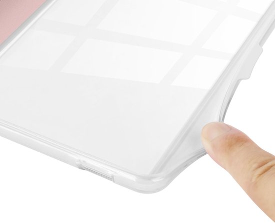Kobo Clara Colour Hoesje - E-reader Cover - Bescherming E-reader - Met Handvat - 6 inch - Roze van Kobo — afbeelding 4
