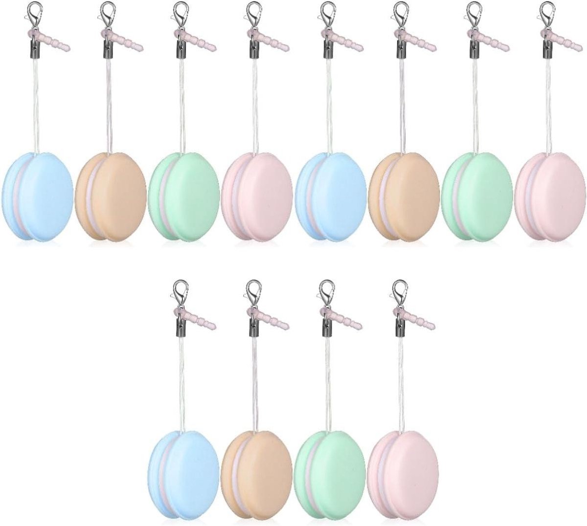 Schermreinigers - Doekjes Schoner - Schermen Reinigen - Macaron Vorm - 10.1 cm - Diverse Kleuren
