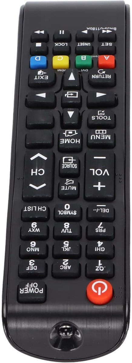 Dailygoody - TV-vervangende Afstandsbediening - Gevoelige Bediening - Duurzaam materiaal - AAA-batterijen - Hoge Compatibiliteit - Geschikt voor diver