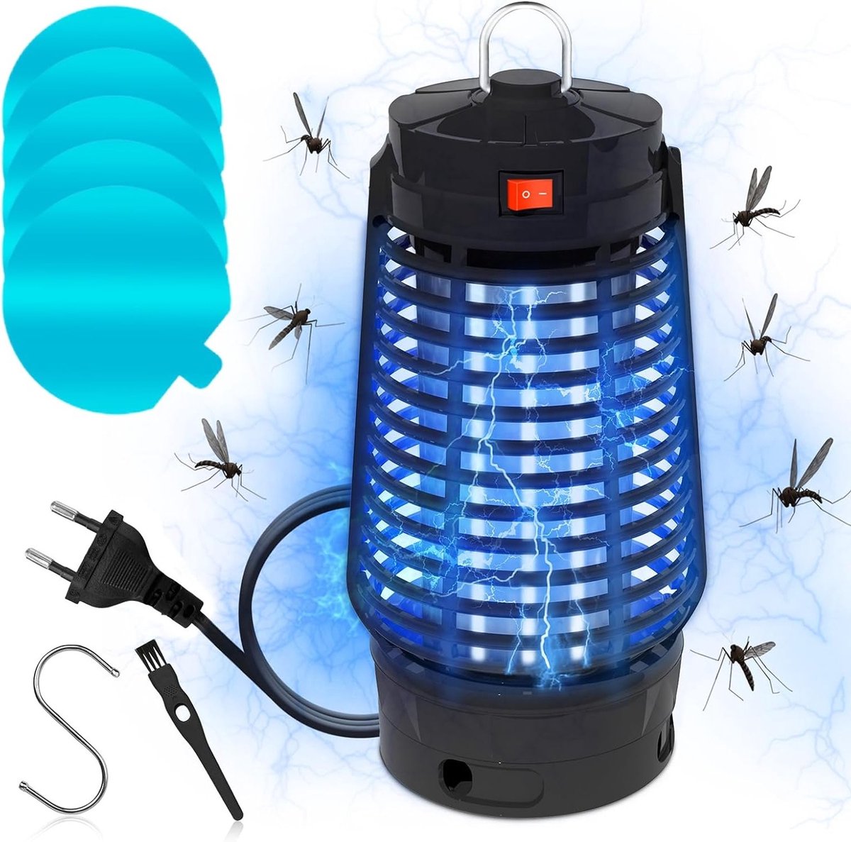 Elektrische Insectendoder met UV-Licht voor Binnen en Buiten, 100m² Bereik