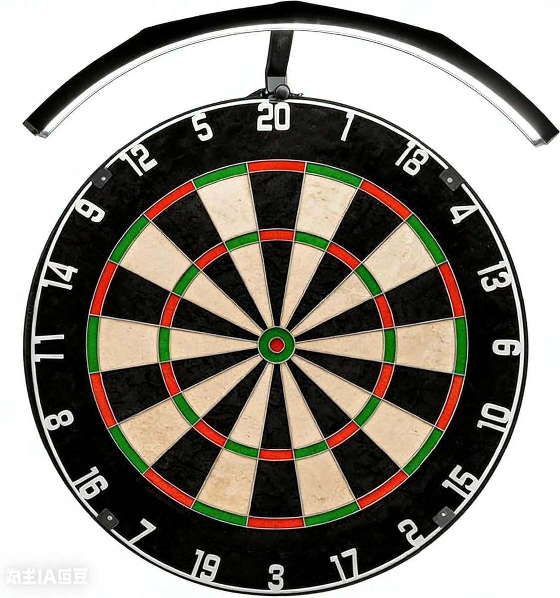 LED Dartbord Verlichting - Dartbordlamp Schaduwvrij - Verbeteren Dartspel - 90° Volledige Borddekking - Standaard Maat - Wit