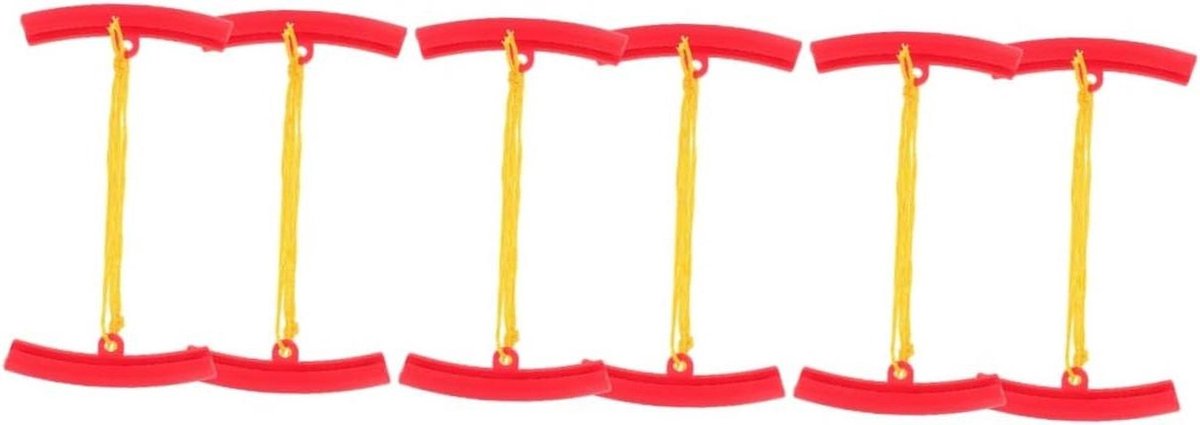Velgbeschermers - Wielrandbeschermers Bandbescherming - Banden Wisselen - Schade Voorkomen - 14.50X3.00X1.20CM - Rood
