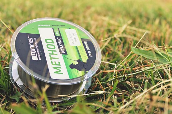 Vislijn Nylonic Method - Nylon Visdraad - Karper Vissen - Extreem slijtvast - 0.25mm/150m - Olijfgroen — afbeelding 3