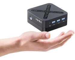 Mini PC - Kleine Desktop - Thuis Kantoor - Intel N95 Processor - 16GB RAM 512GB SSD - Grijs