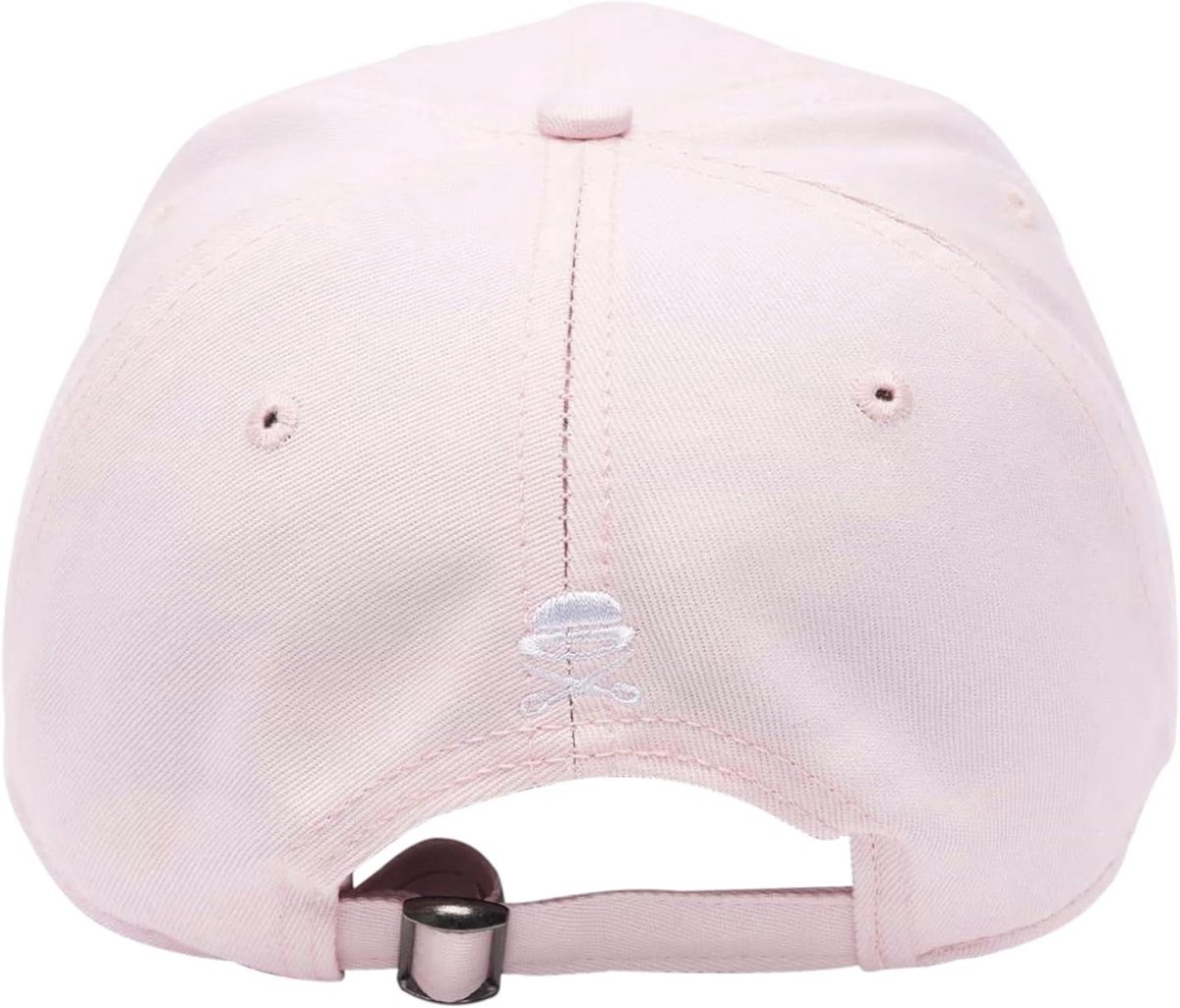 Baseball Cap - Pet Hoofddeksel - Dagelijks Gebruik - Gebogen Vizier - One Size - Lichtroze