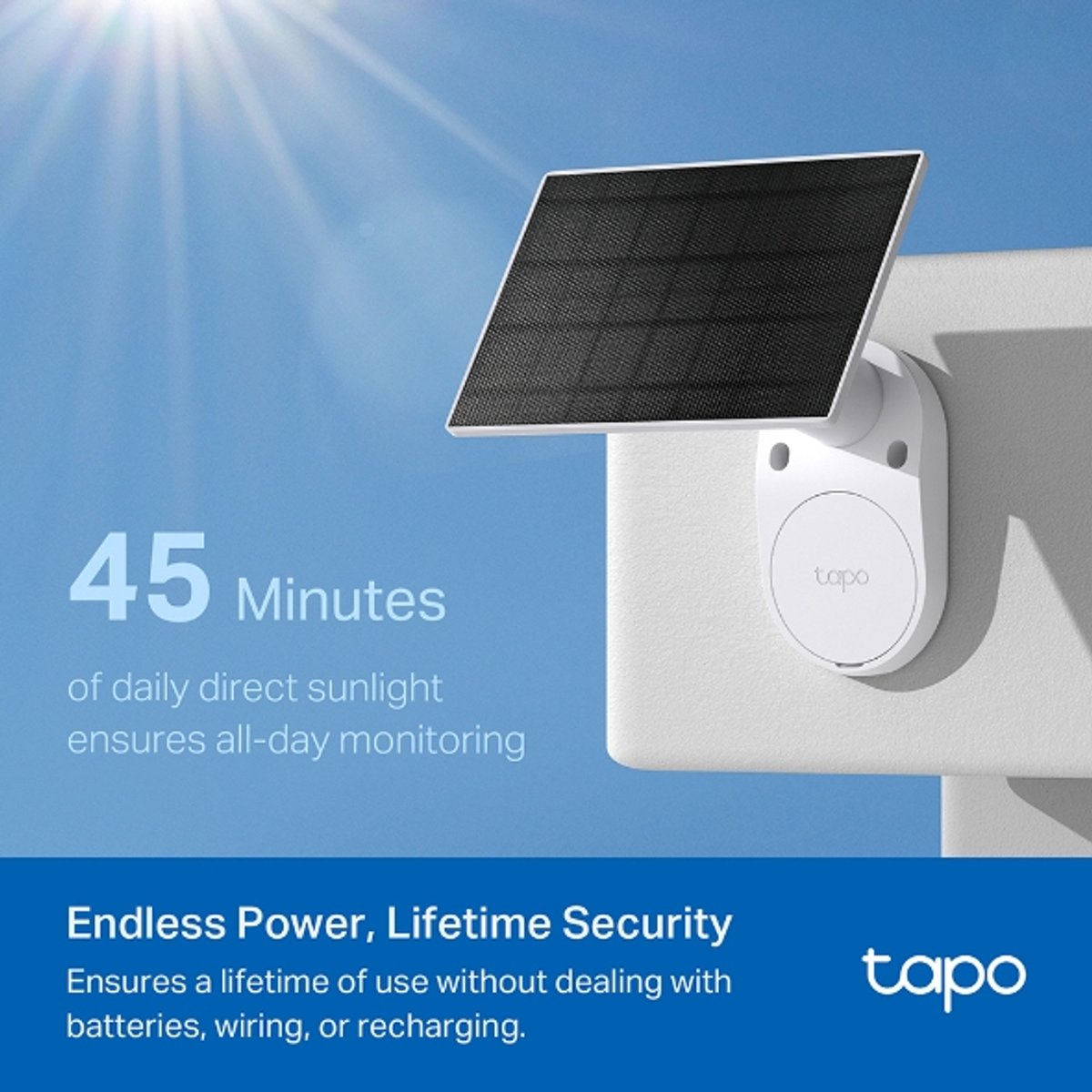 Tapo C410 Beveiligingscamera Buiten met Zonnepaneel 2K 3MP - afbeelding 3