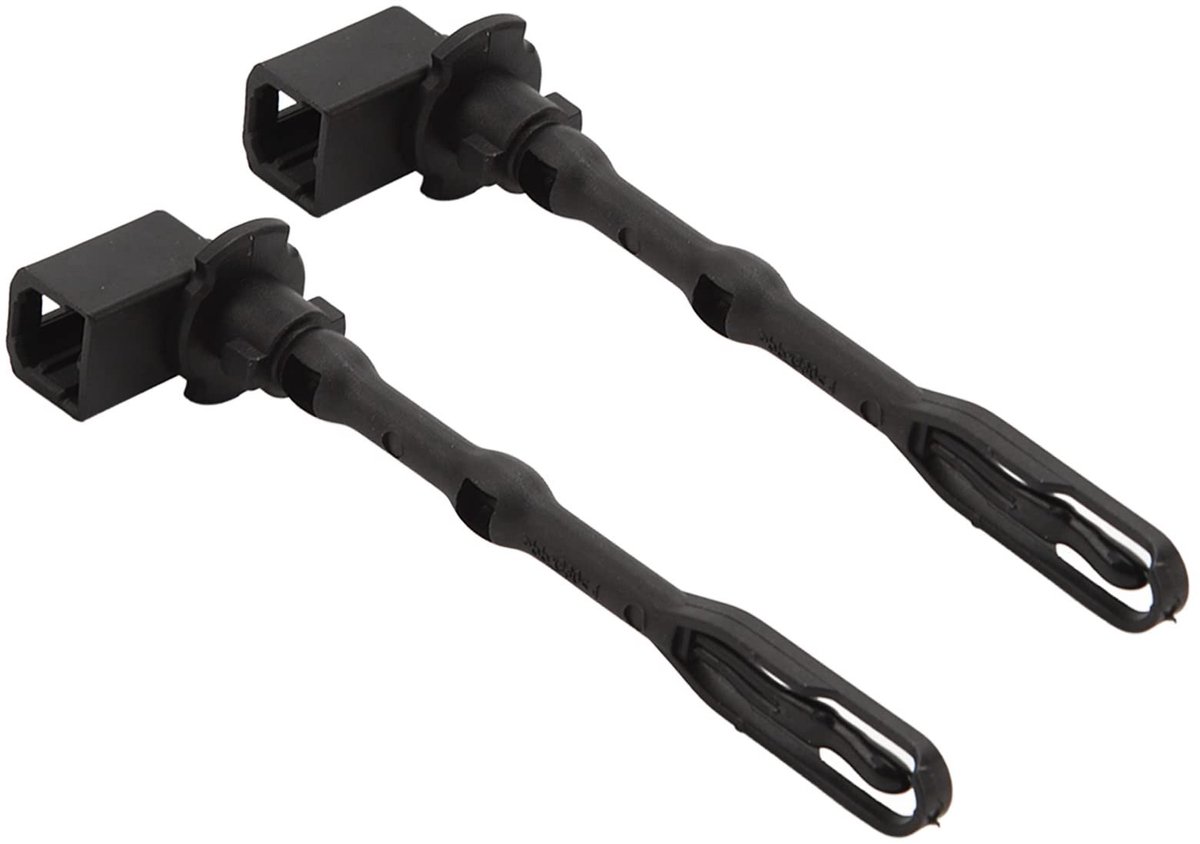 Dailygoody - A/C Verdamper Temperatuursensor - Thermistor - 2 Stuks - Zwart - Vervangend onderdeel voor auto - Geschikt voor Accent 2012-2017