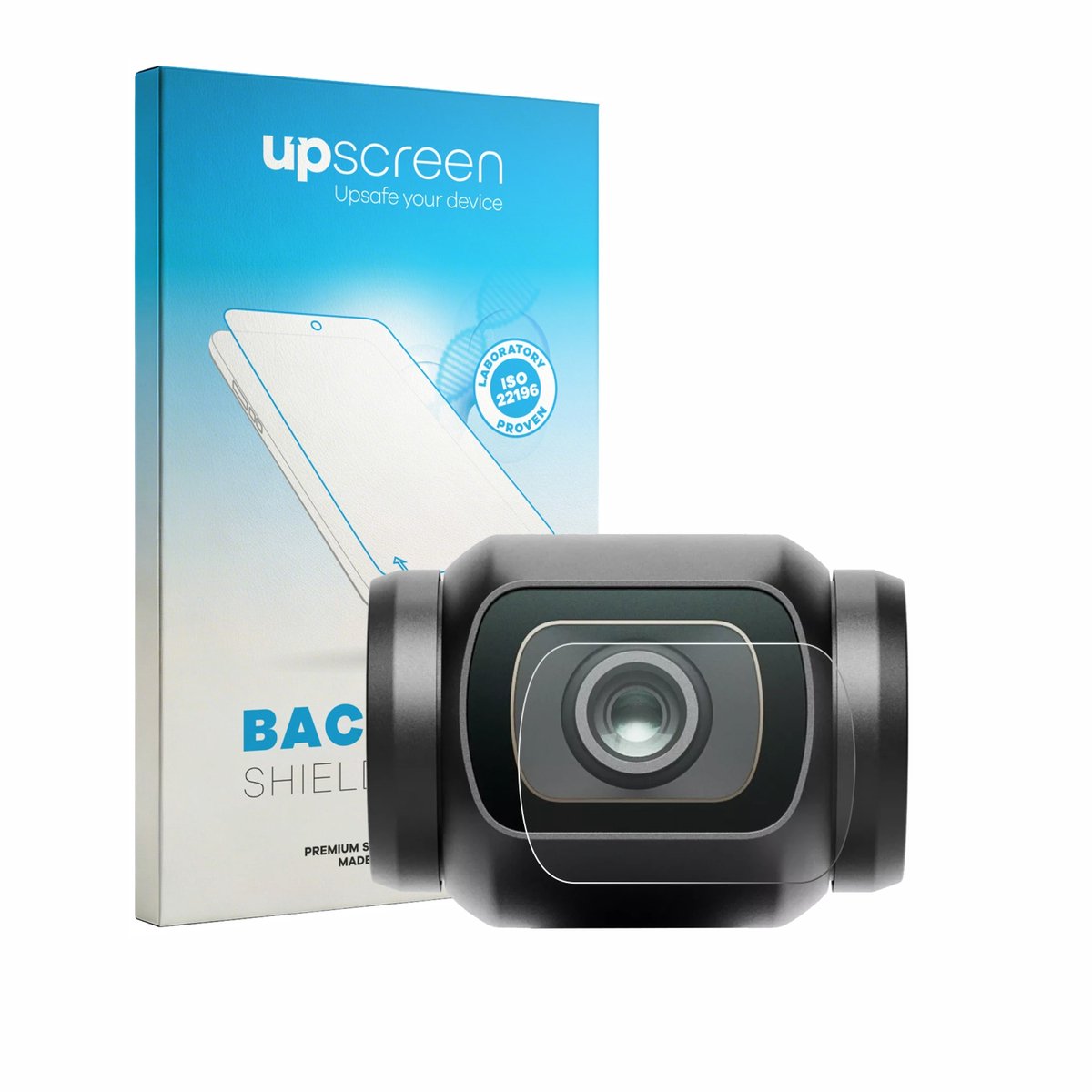 upscreen - Screenprotector voor DJI Osmo Pocket 4 (Lens) - Folie Beschermfolie transparant antibacterieel