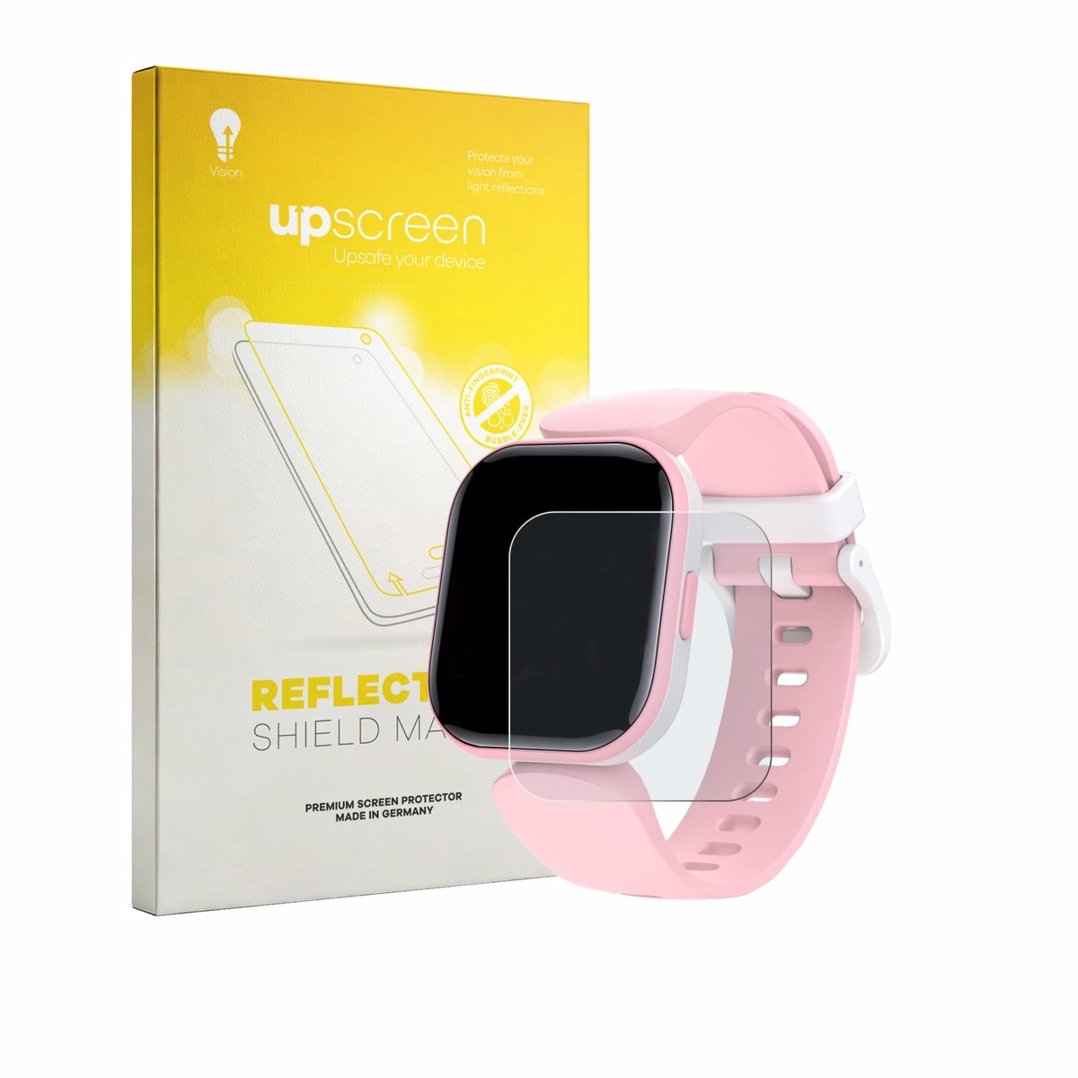 upscreen - Screenprotector voor Dwfit H39 1.4" - Folie Beschermfolie anti glare matte