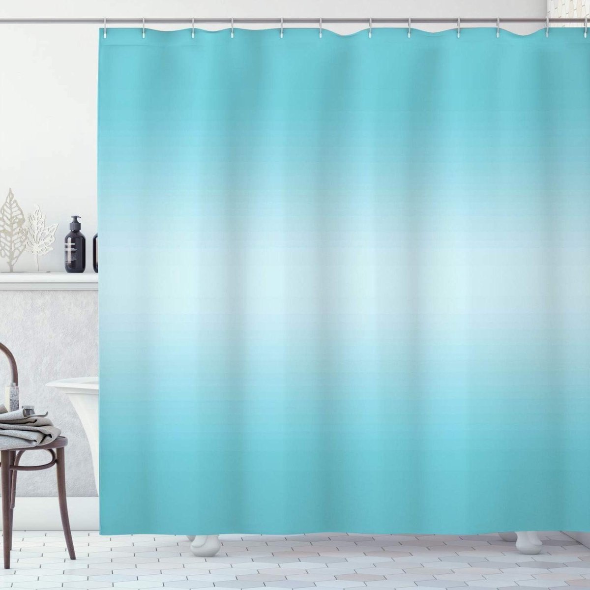 Douchegordijn - Badkamer gordijn - Douchen Afschermen - Schimmelwerend polyester - 300 x 200 cm - Kleurverloop