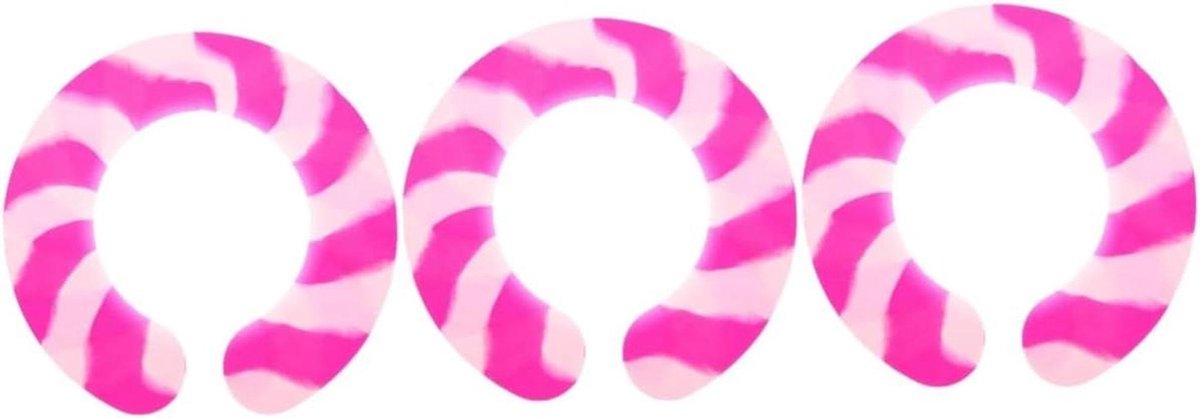 Kappersnek kraag - Haarverf sjaal - Bescherming kleding - Flexibel siliconen - 3 stuks - Zwart