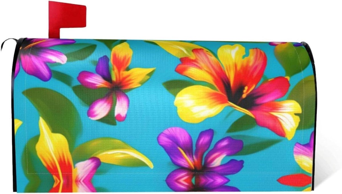 Brievenbus Cover - Brievenbus Decoratie - Tuin Aankleden - Magnetische Bevestiging - 457 cm x 533 cm - Zwart