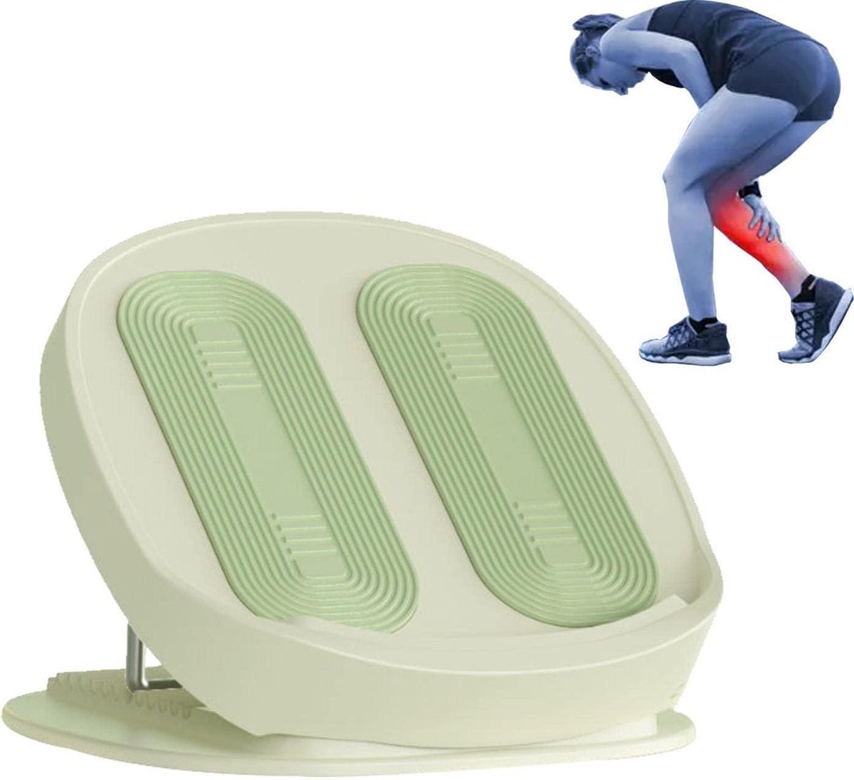 Voet stepper machine - Oefenapparaat thuis - Fitness thuis - Antislip ontwerp - Compact formaat - Zwart