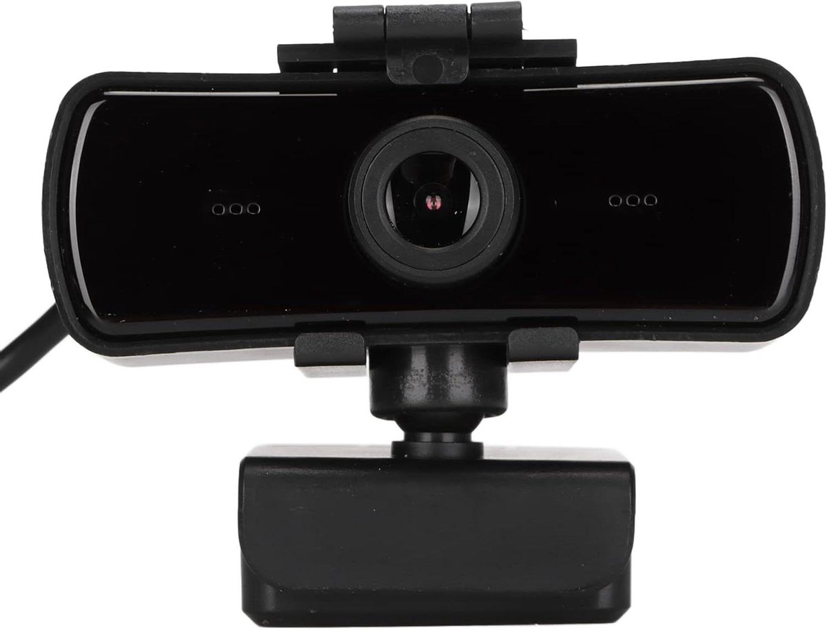 Webcam HD - Computer Camera - Videoconferenties - Ingebouwde Microfoon - 1080p - Zwart