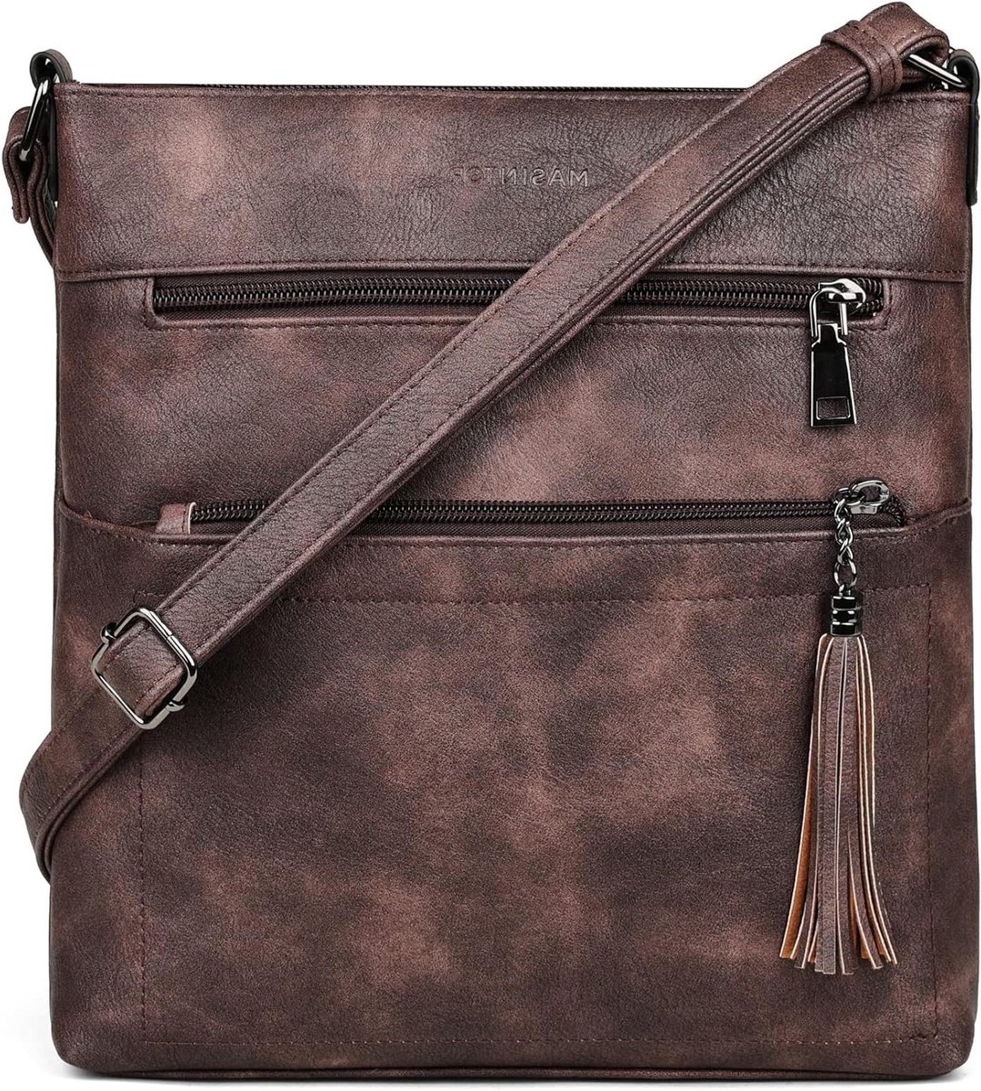 Crossbody Tas - Schoudertas Dames - Dagelijks Gebruik - Verstelbare Band - 28 x 15 cm - Niet gespecificeerd