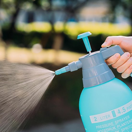 Drukspuit Tuin - Waterspuit Gieter - Planten Verzorgen - Verstelbare Sproeikop - 1.5 Liter - Groen — afbeelding 2