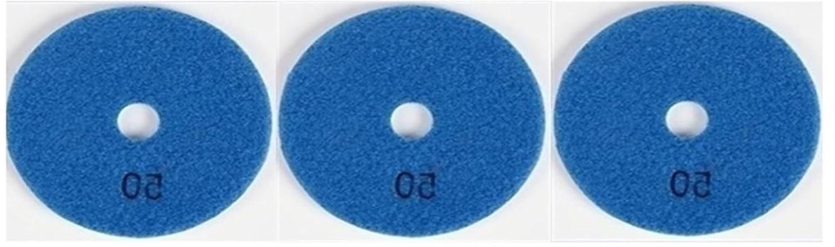 Diamant Polijstpads - Schuurschijven Slijpschijven - Oppervlakken Polijsten - Droog of Nat Gebruik - 3-7 Inch - N.v.t.