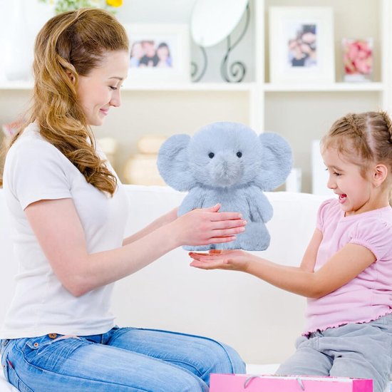 Pluche Knuffeldier - Knuffelkussen Speelgoed - Decoratief en Comfort - Extra Zacht Pluche - 22 cm - Enkel Kenmerk — afbeelding 3