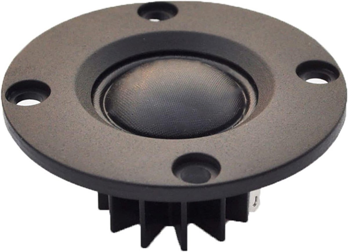 Tweeter Speaker - High Pitch Speaker - Home Theater - Silk Dome - 6 Ohm 30W - Black