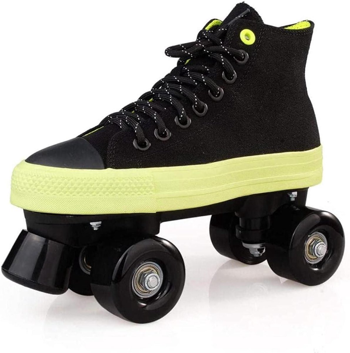 Rolschaatsen Kinderen Quad Schaatsen Buiten Sporten Klassiek Dubbel Rijsysteem – Geen Flash