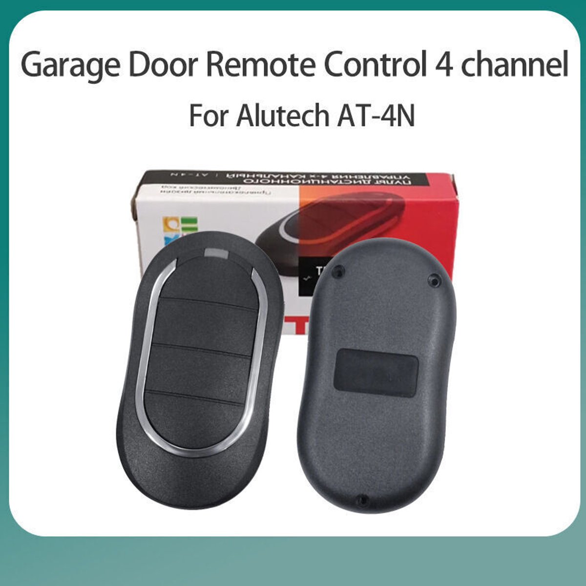Geschikt voor toegangscontrole-afstandsbedieningen van 433,92 MHz (3-pack) - geschikt voor de meeste elektrische systemen - Lange en stabiele afstandsbedieningsafstand - Bediening van poort-/garagedeuropening - Geschikt voor thuisgebruik