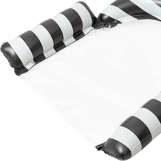 Drijvende Matras - Opblaasbaar Ligbed - Water Ontspanning - Ergonomisch Ontwerp - 111x107 cm - Wit — afbeelding 2