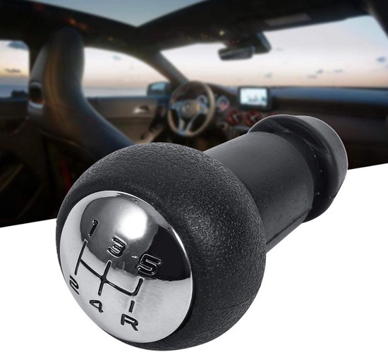 Schakelpookknop 5 Versnellingen - Pookknop Auto Versnellingspook - Auto Interieur Upgraden - Lichtbestendig Bedrukt Topontwerp - 14 x 5 cm — afbeelding 3