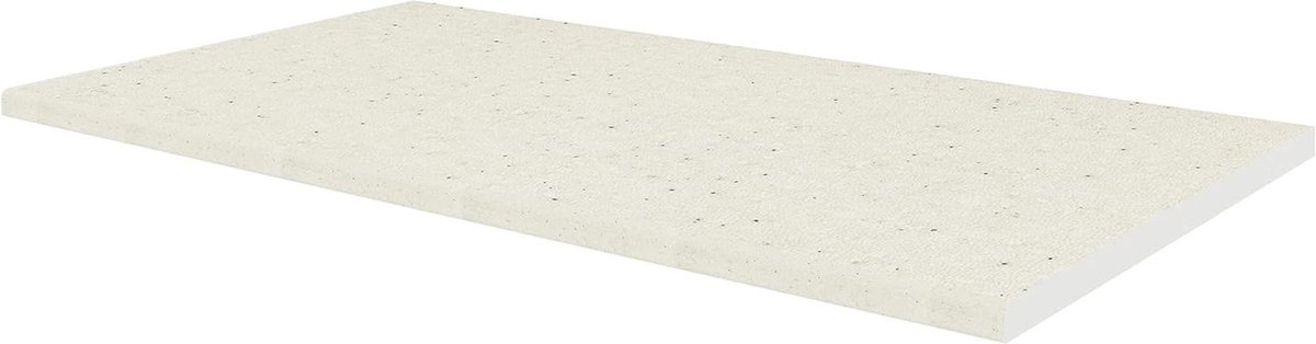 Werkblad - Keukenblad Tafelblad - Keuken Werkruimte - Onderhoudsvriendelijk Oppervlak - 120 cm - Wit