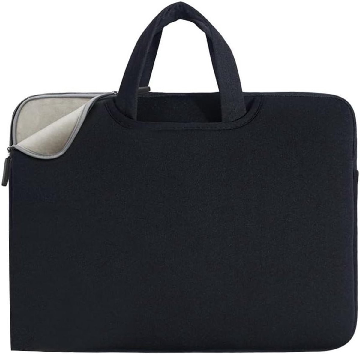 Laptoptas - Draagtas Computer - Dagelijks Transport - Schokbestendig Ontwerp - 15 inch - Zwart