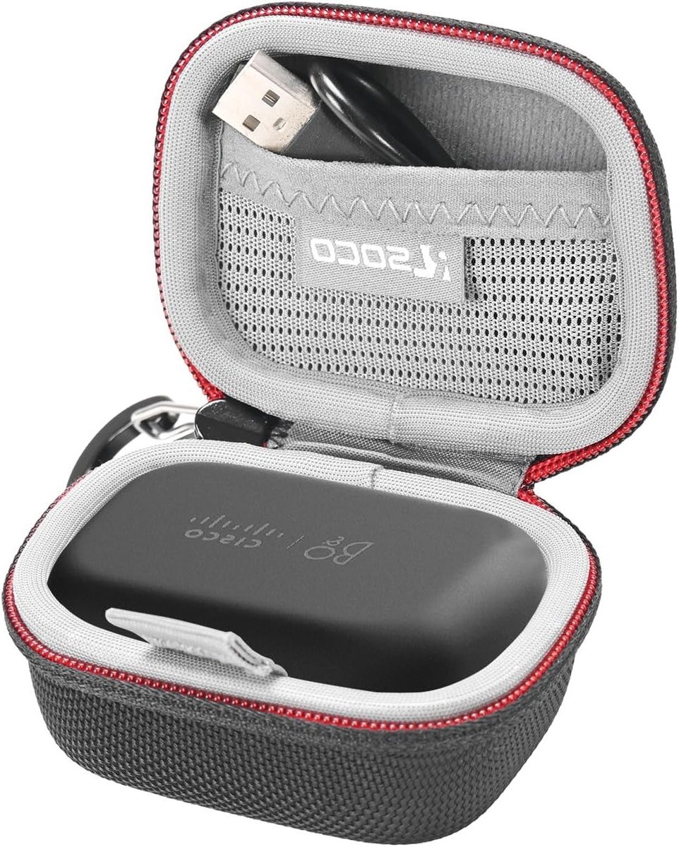 Draagbare Bescherming voor Draadloze Bluetooth Oordopjes - Geschikt voor Cisco 950 - Slijtvast en Lichtgewicht Design