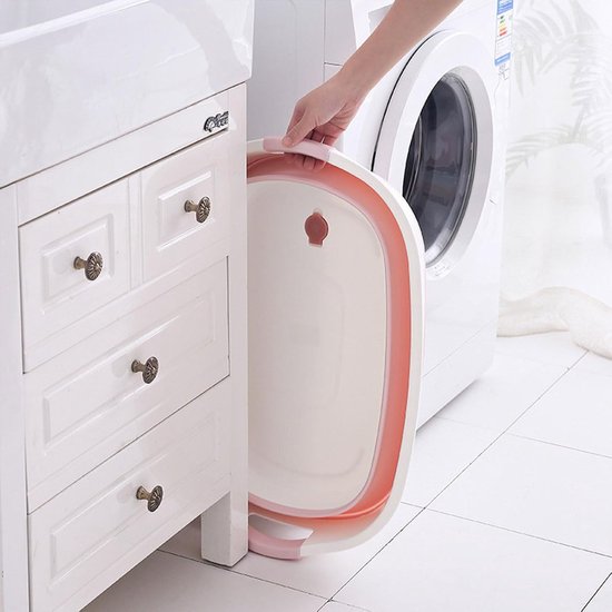 Inklapbaar Peuterbad - Draagbaar Babybad - Reizen en Kamperen - Ruim en Compact - 60 x 40 cm — afbeelding 3