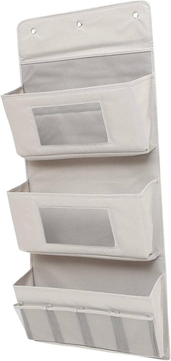 Opbergtas Organizer - Wand organizer - Huis Organiseren - Opvouwbaar Ontwerp - 40x9x90cm - Grijs