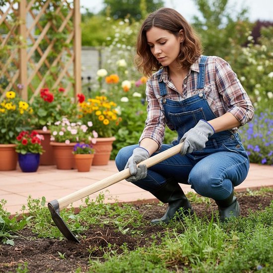 Tuinschoffel - Onkruidsteker - Onkruid wieden - Ergonomische handgreep - 11 cm breed - Niet gespecificeerd van Tuinschoffel. — afbeelding 5