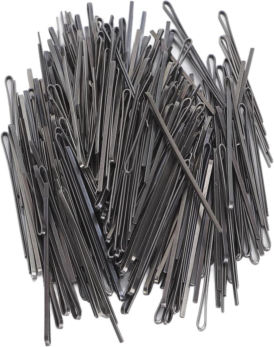 Haarspelden Set - Bobby Pins Klemmen - Haar Styling - Geen Slip Ontwerp - 12 stuks - Zwart
