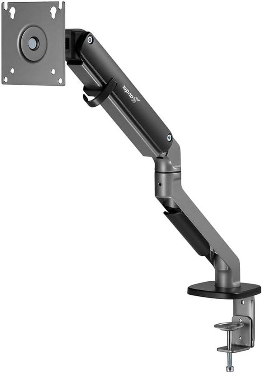 Monitor Arm - Bureau Armatuur - Werkplek Optimaliseren - Brede Compatibiliteit - Tot 32 Inch - Grijs
