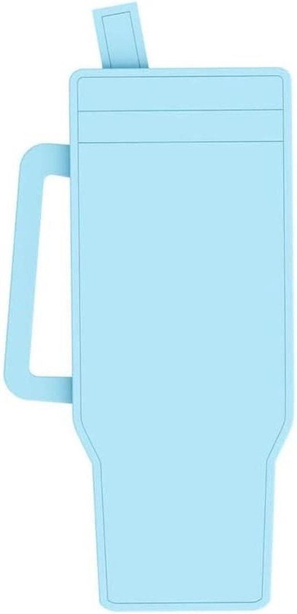 Ijsblokjes Mal - Ijsvorm Cilinders - Dranken Koelen - Met Deksel - 300 x 143 x 75 mm - Blauw