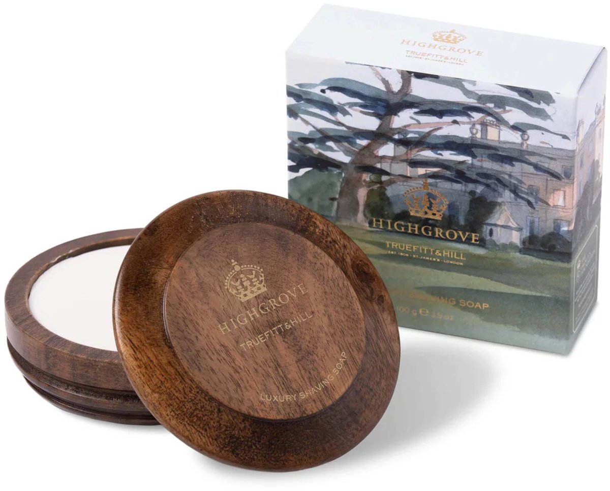 Truefitt and hill High Grove Luxury shaving soap