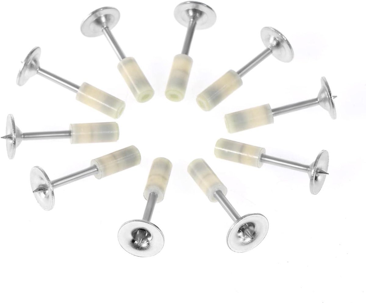 Stalen Spijkers - Bevestigingsnagels - Plafond Reparatie - Roestbestendig Oppervlak - 200 Stuks - Zilver