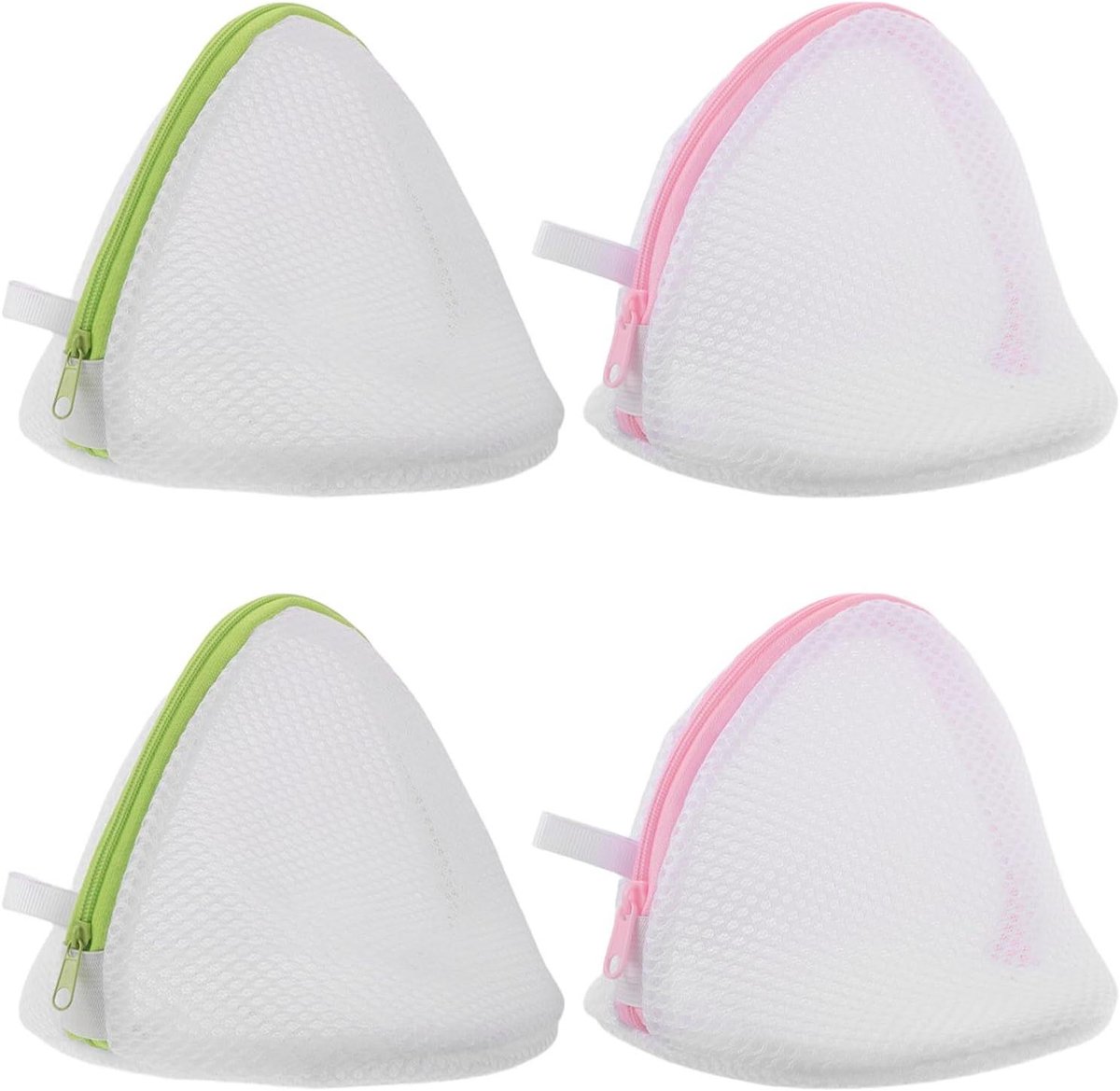 Waszakjes voor lingerie - Bh beschermers - Kleding beschermen - Fijnmazig mesh - 4 stuks - Diverse kleuren
