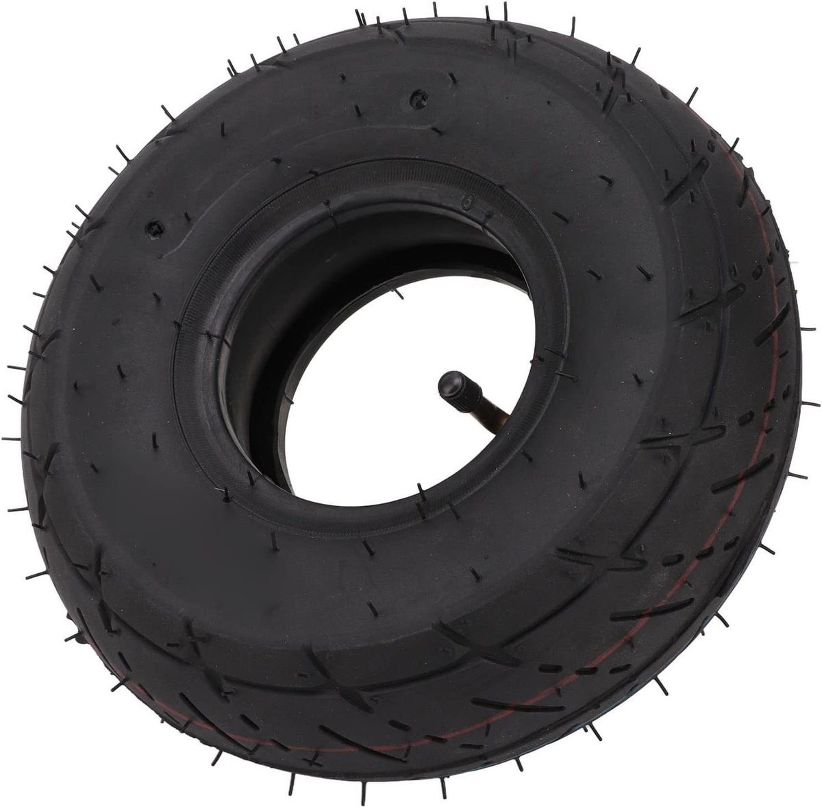 Binnenband Set - Rubberen Band - Scooter Onderhoud - Verdikt Rubber - 3.00-4 - Zwart