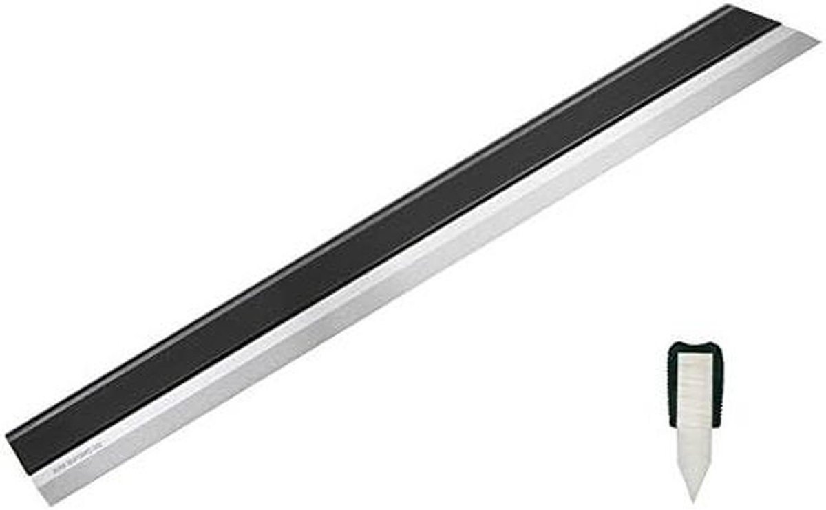 Precisie liniaal - Meetlat - Nauwkeurig meten - Roestvrij staal - 50 cm - Zilver