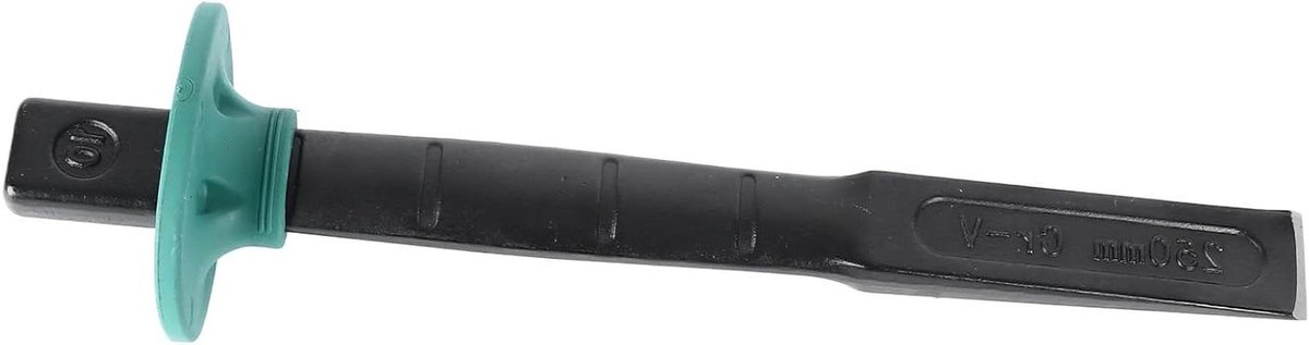 Platte Beitel CRV Staal - Industriële Sloopbeitel 10 Inch - Mortel Steenbreker Beitel voor Splijten Demontage - Metselwerk Beton Cementsteen met Handbescherming. .