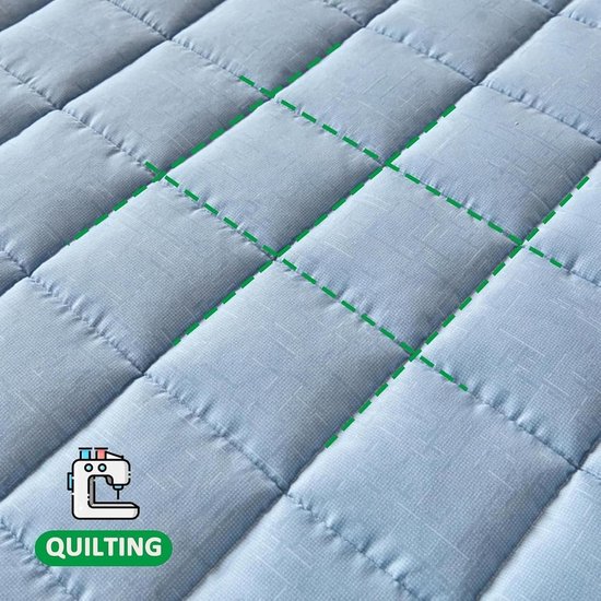 Opvouwbare Futonmatras - Logeermat Opklapbed - Ruimtebesparend Slapen - Dikke Ademende Vulling - 80 x 190 cm - Grijs — afbeelding 2