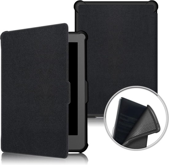 Kobo Clara HD Hoes - E-reader Cover - Bescherming E-reader - Smart Auto Sleep-Wake - 6 inch - Zwart van Kobo — afbeelding 3