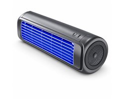 Premium Aircooler Muurmontage – Zonder Boren Ventilator – Energiezuinige Koeler met Drie Snelheden – Draagbare Mobiele Airco Cooler voor Slaapkamer, Keuken en Badkamer – Compacte Wandventilator met Geavanceerde Waterkoeling – grijs