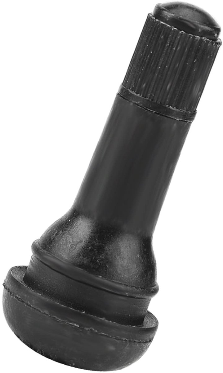 Cosensi- Ventieldoppen 100 Stuks - Rubber/Legering - Universele Vervanging - Geschikt voor Auto/Motorfiets - Optioneel Type TR412/TR413/TR414 - Afmeting 1,9 x 4,5 cm - Bandventielen